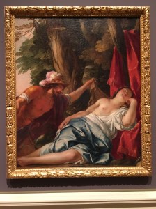 Mars and Vestal Virgin